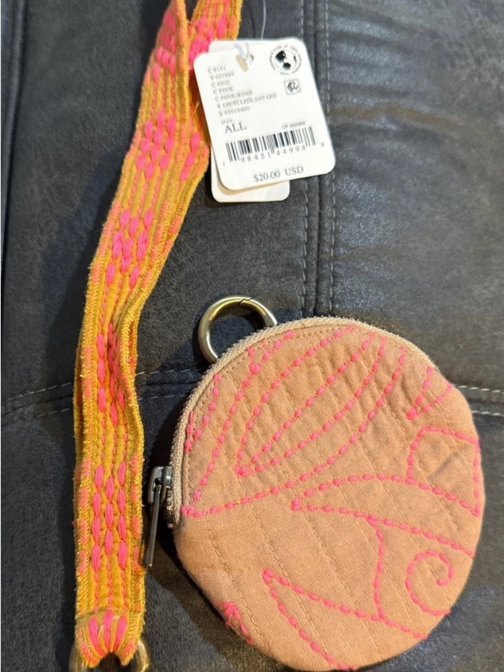 BUNDLE FREE PEOPLE KANTHA WALLET & KEYCHAIN